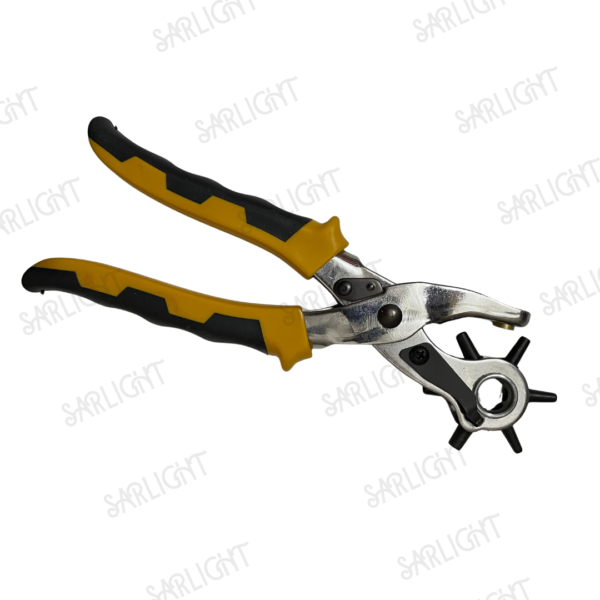 Perforateur de ceinture multifonctionnel, 6 trous ronds