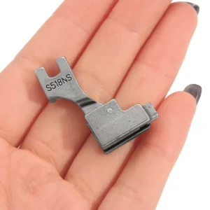 Pied-de-biche  S518NS à fermeture éclair Invisible