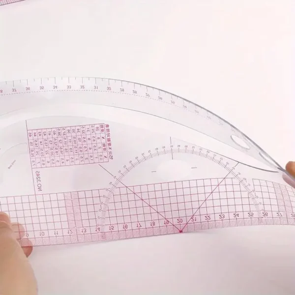 Ensemble 6 Pcs Règle Couture – Image 6
